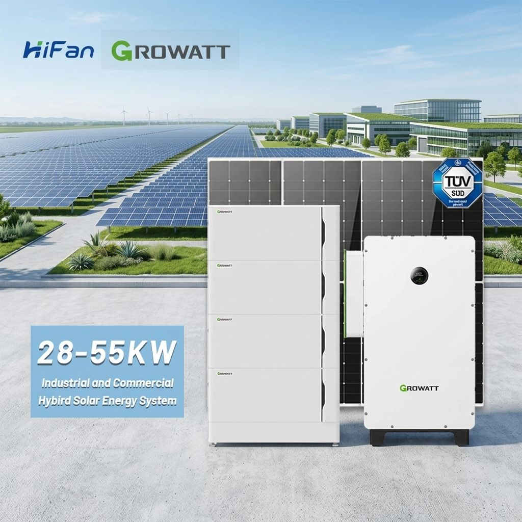 5kW - 20kW IP65 Waterproof Hybrid Solar Kit | Split Design for Extreme Weather