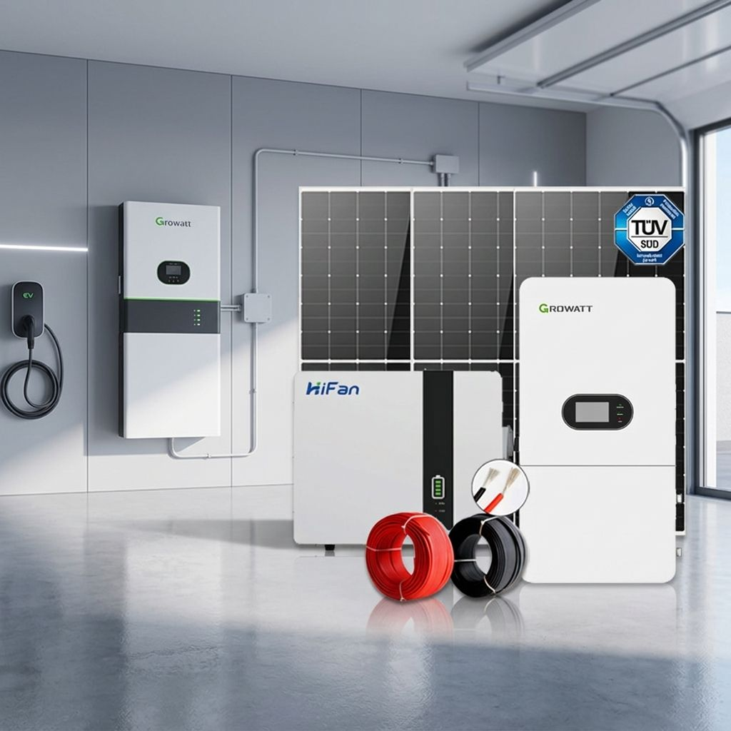 Original Deye Hybrid Solar System (5kW-20kW) with Battery Storage